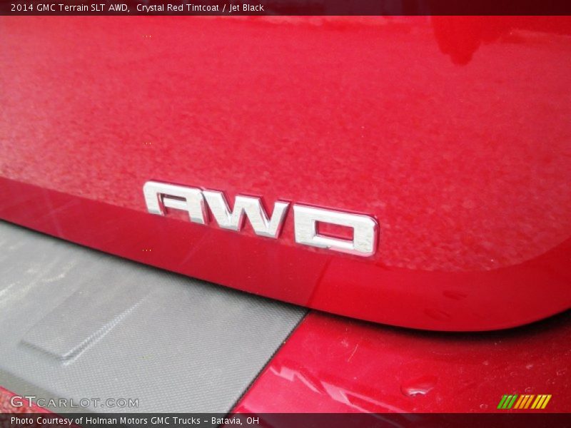 Crystal Red Tintcoat / Jet Black 2014 GMC Terrain SLT AWD