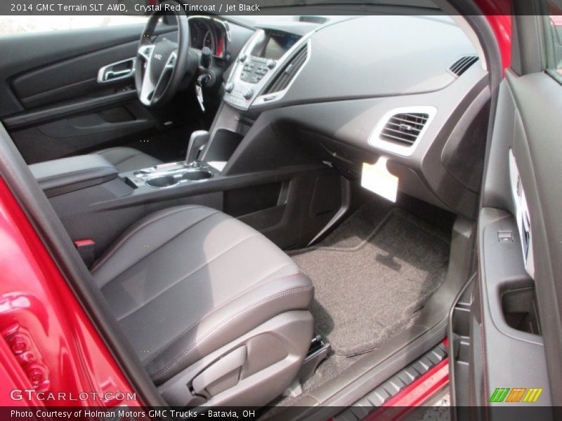 Crystal Red Tintcoat / Jet Black 2014 GMC Terrain SLT AWD