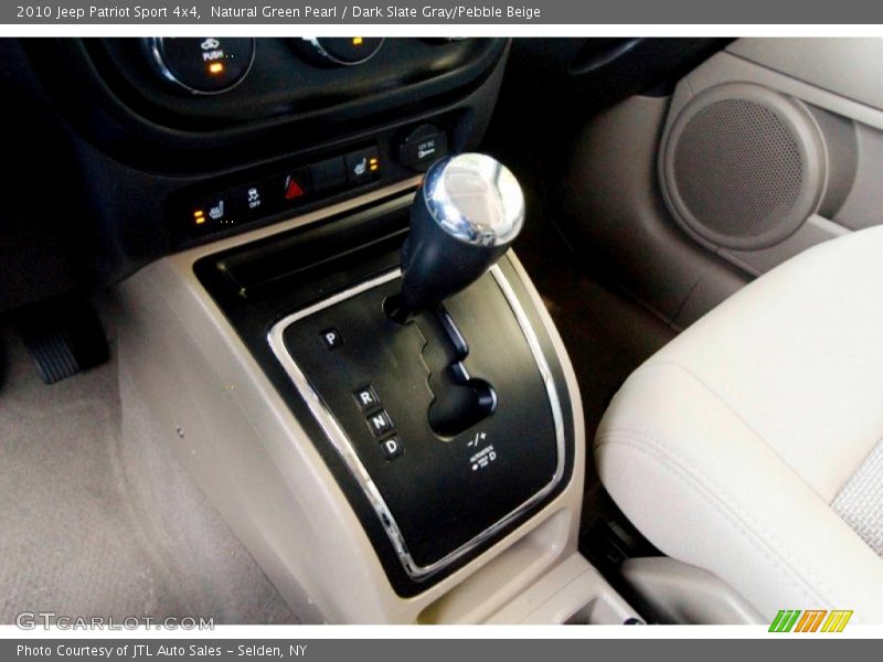 Natural Green Pearl / Dark Slate Gray/Pebble Beige 2010 Jeep Patriot Sport 4x4