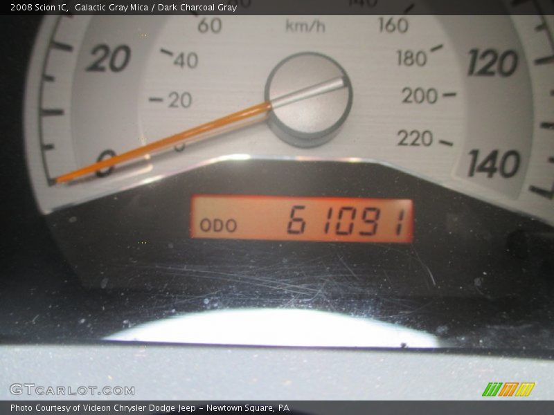 Galactic Gray Mica / Dark Charcoal Gray 2008 Scion tC