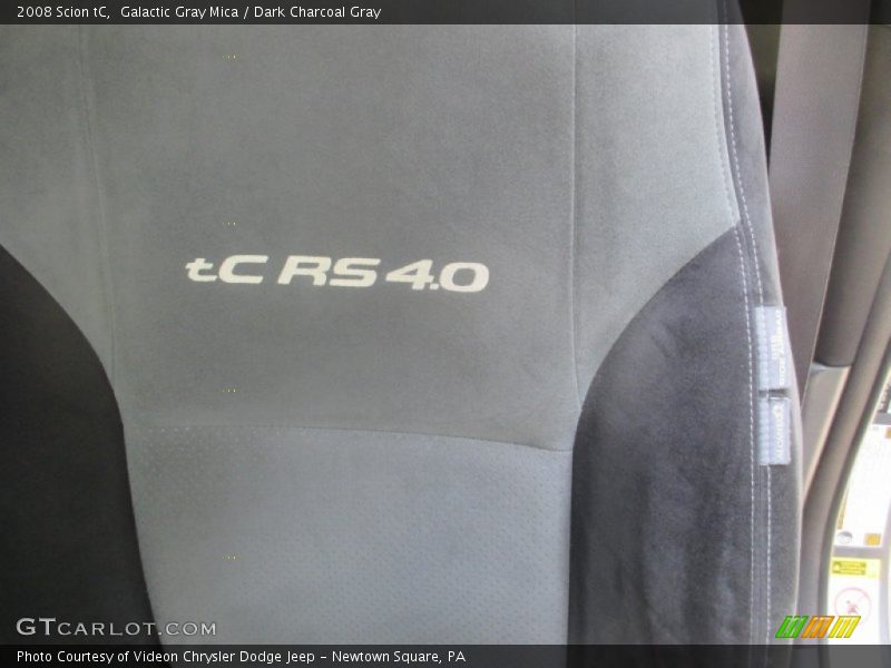 Galactic Gray Mica / Dark Charcoal Gray 2008 Scion tC