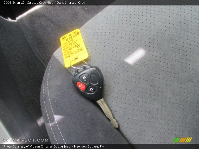 Galactic Gray Mica / Dark Charcoal Gray 2008 Scion tC