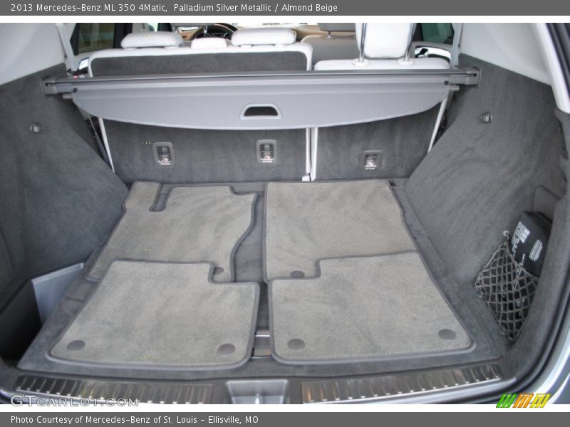 Palladium Silver Metallic / Almond Beige 2013 Mercedes-Benz ML 350 4Matic