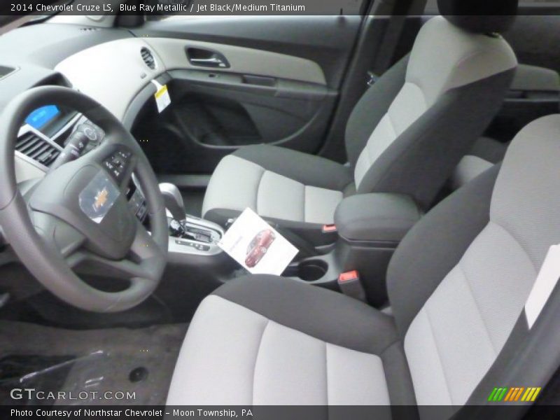 Blue Ray Metallic / Jet Black/Medium Titanium 2014 Chevrolet Cruze LS