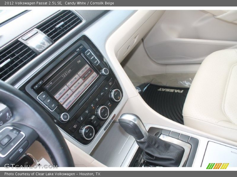 Candy White / Cornsilk Beige 2012 Volkswagen Passat 2.5L SE