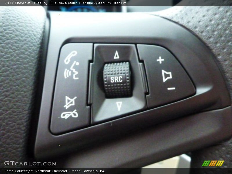 Blue Ray Metallic / Jet Black/Medium Titanium 2014 Chevrolet Cruze LS