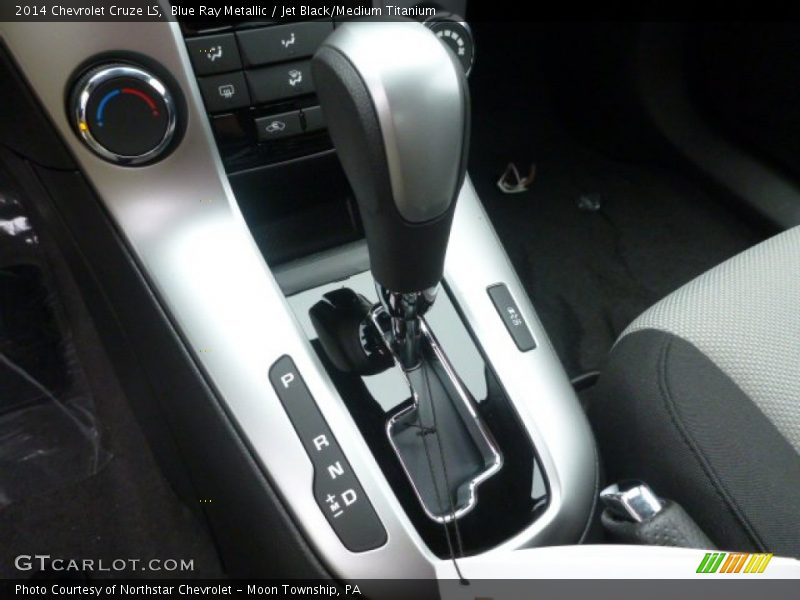 Blue Ray Metallic / Jet Black/Medium Titanium 2014 Chevrolet Cruze LS
