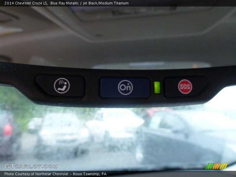 Blue Ray Metallic / Jet Black/Medium Titanium 2014 Chevrolet Cruze LS