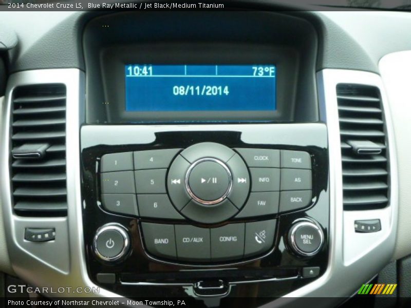 Blue Ray Metallic / Jet Black/Medium Titanium 2014 Chevrolet Cruze LS