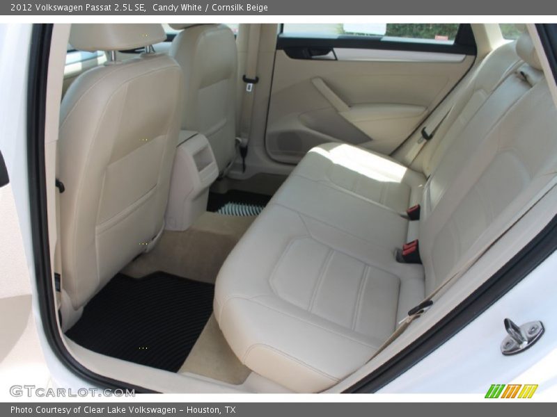 Candy White / Cornsilk Beige 2012 Volkswagen Passat 2.5L SE
