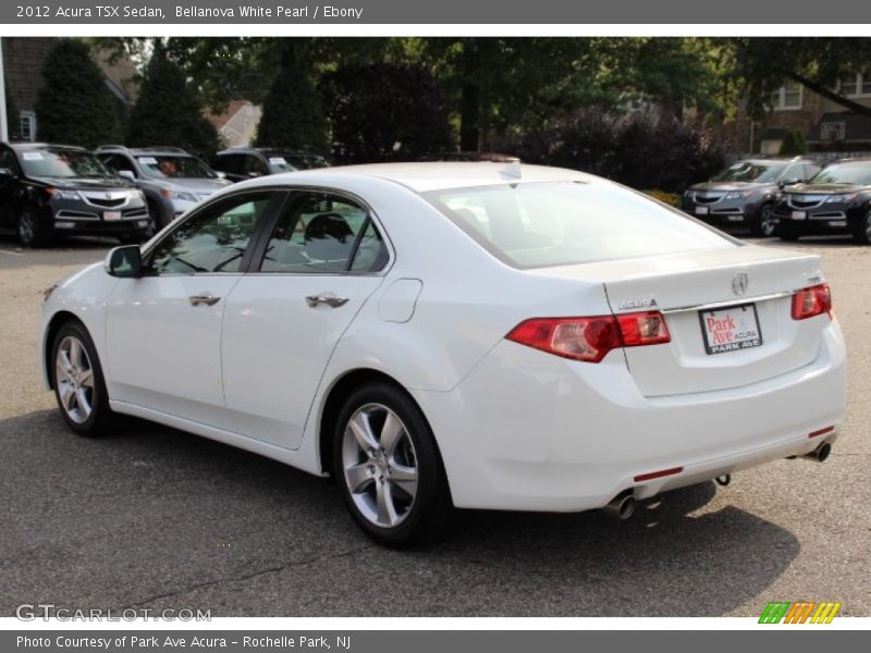 Bellanova White Pearl / Ebony 2012 Acura TSX Sedan