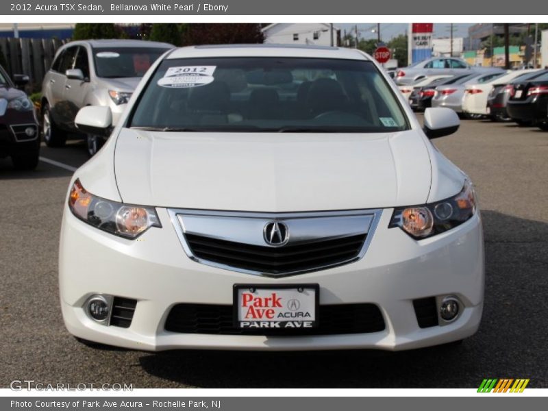 Bellanova White Pearl / Ebony 2012 Acura TSX Sedan