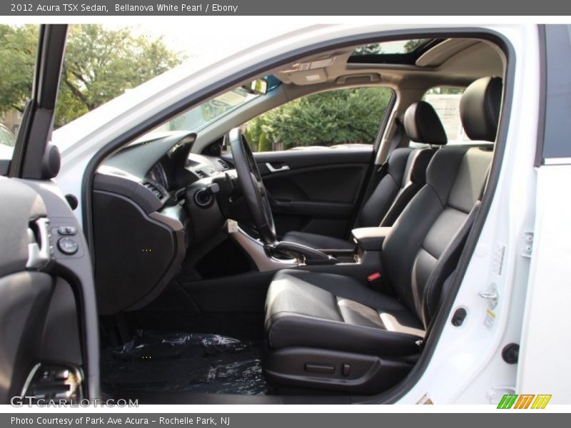 Bellanova White Pearl / Ebony 2012 Acura TSX Sedan