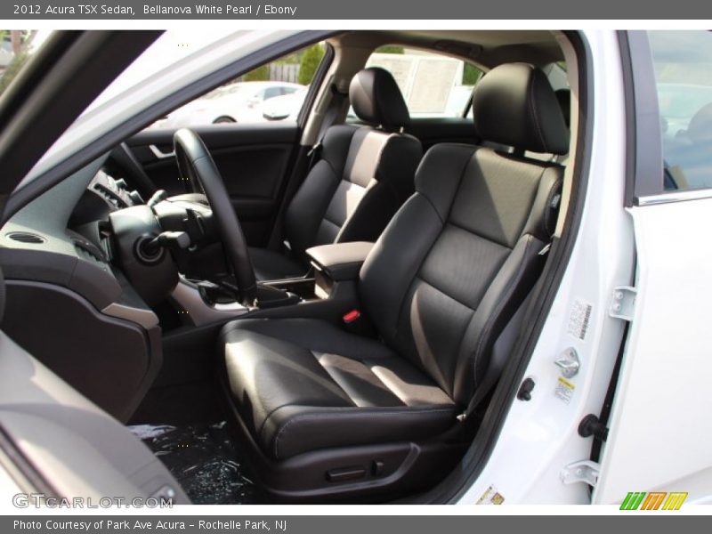 Bellanova White Pearl / Ebony 2012 Acura TSX Sedan