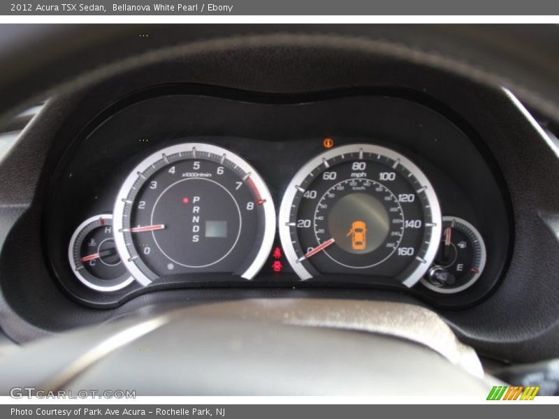 Bellanova White Pearl / Ebony 2012 Acura TSX Sedan