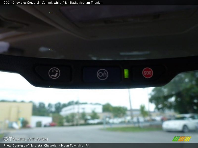 Summit White / Jet Black/Medium Titanium 2014 Chevrolet Cruze LS