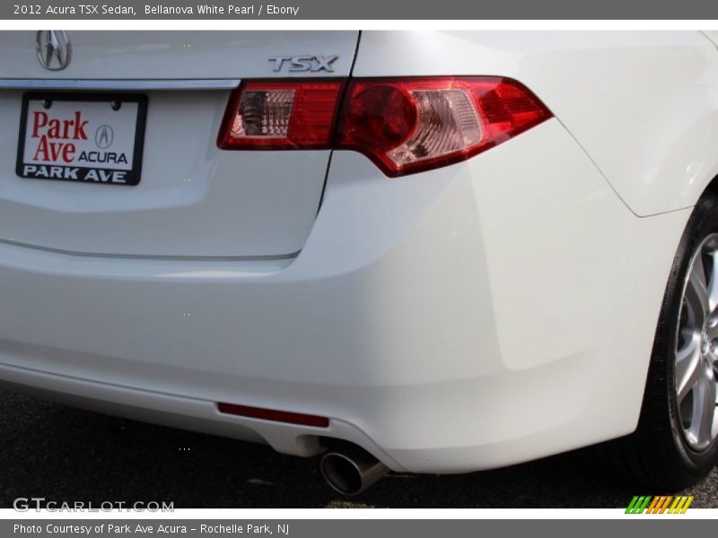 Bellanova White Pearl / Ebony 2012 Acura TSX Sedan