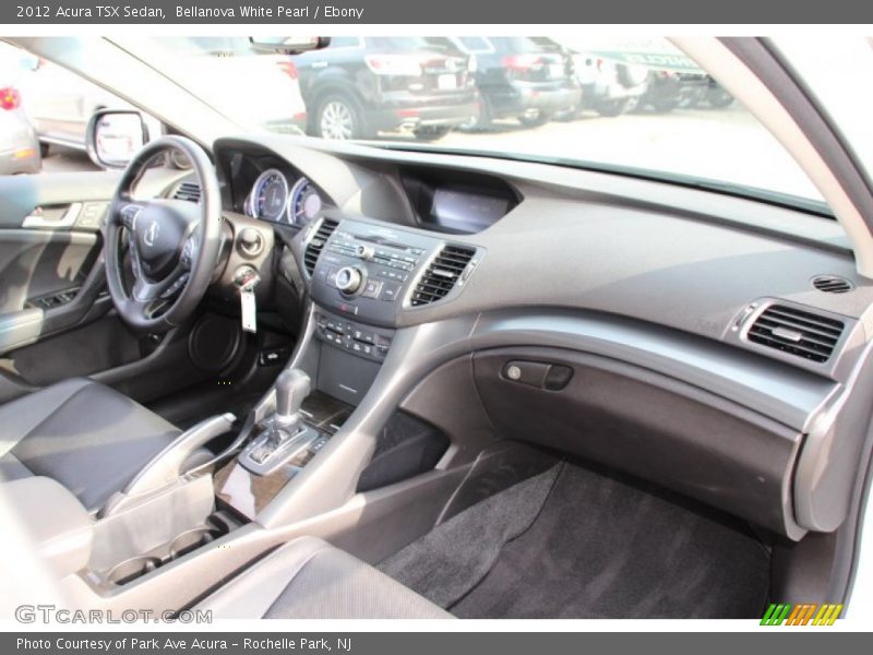 Bellanova White Pearl / Ebony 2012 Acura TSX Sedan