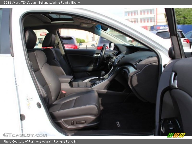 Bellanova White Pearl / Ebony 2012 Acura TSX Sedan