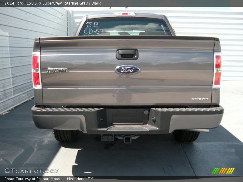 Sterling Grey / Black 2014 Ford F150 STX SuperCrew