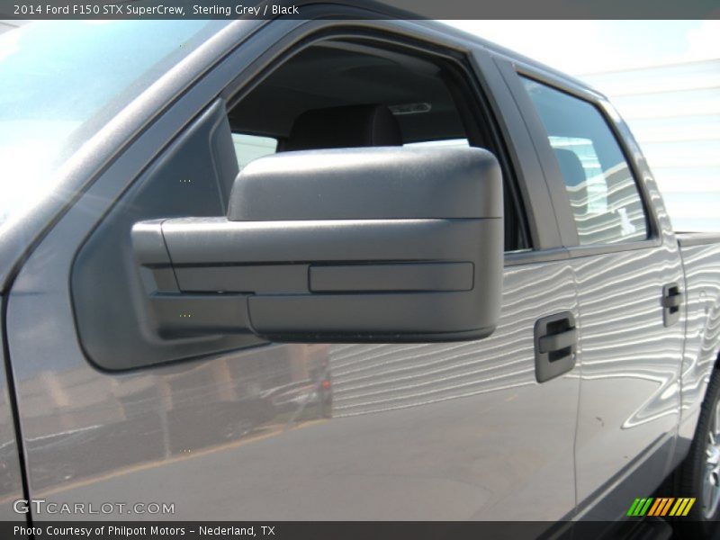 Sterling Grey / Black 2014 Ford F150 STX SuperCrew