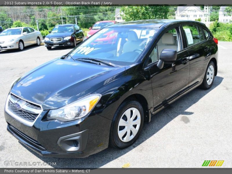 Front 3/4 View of 2012 Impreza 2.0i 5 Door