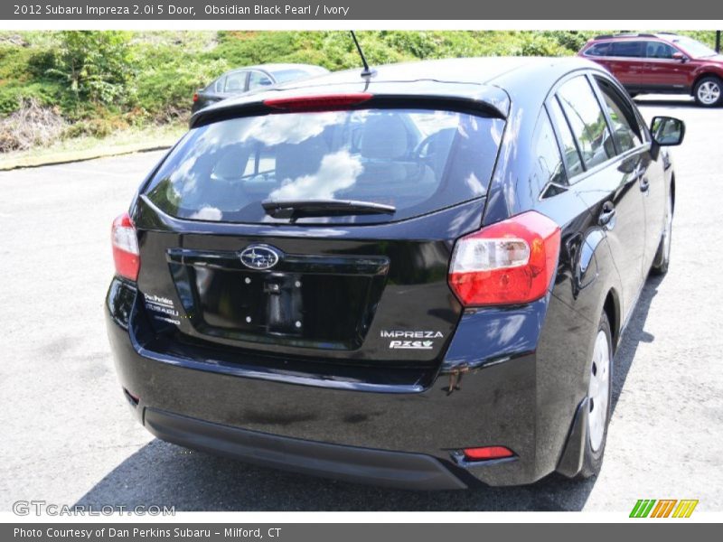 Obsidian Black Pearl / Ivory 2012 Subaru Impreza 2.0i 5 Door