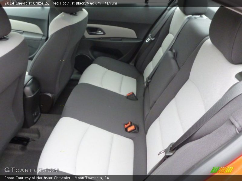 Red Hot / Jet Black/Medium Titanium 2014 Chevrolet Cruze LS
