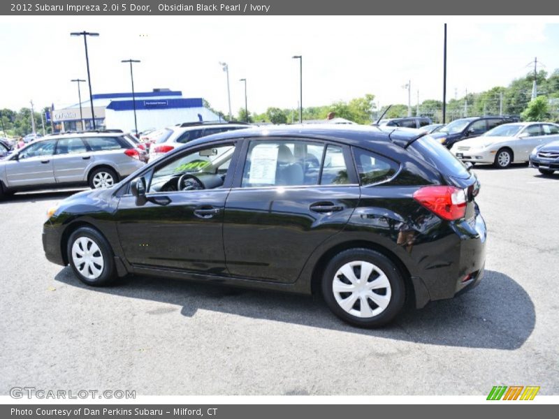 Obsidian Black Pearl / Ivory 2012 Subaru Impreza 2.0i 5 Door