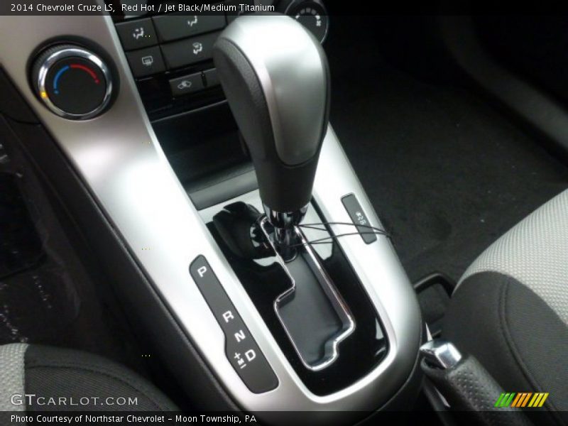 Red Hot / Jet Black/Medium Titanium 2014 Chevrolet Cruze LS