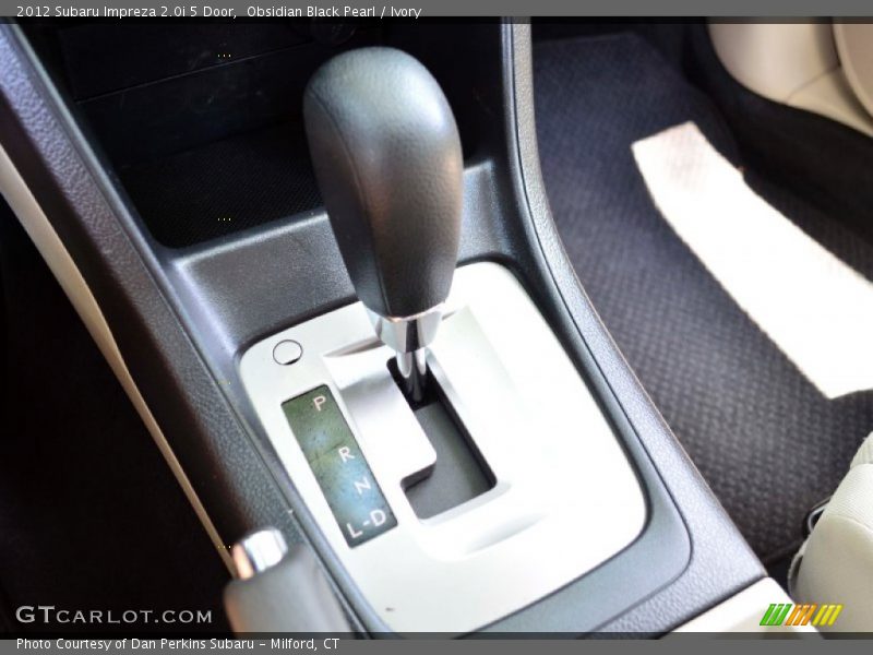Obsidian Black Pearl / Ivory 2012 Subaru Impreza 2.0i 5 Door