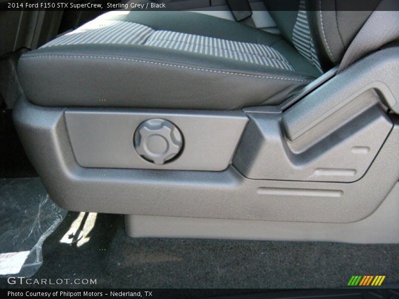 Sterling Grey / Black 2014 Ford F150 STX SuperCrew
