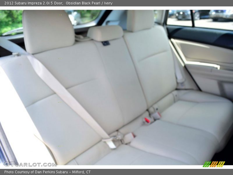 Obsidian Black Pearl / Ivory 2012 Subaru Impreza 2.0i 5 Door
