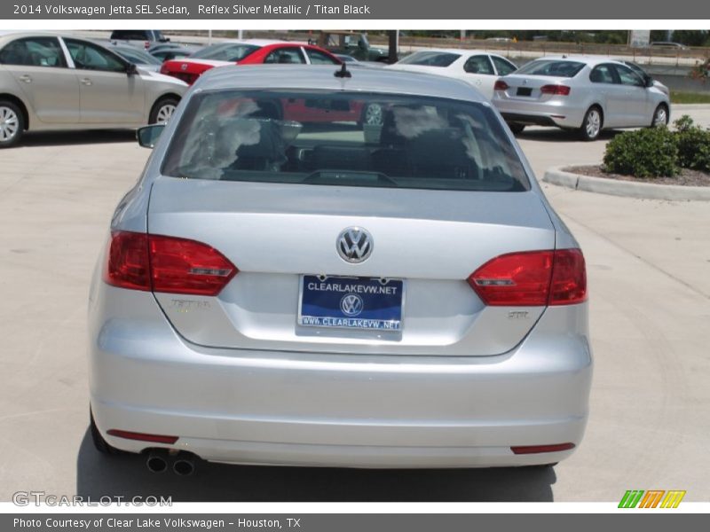 Reflex Silver Metallic / Titan Black 2014 Volkswagen Jetta SEL Sedan