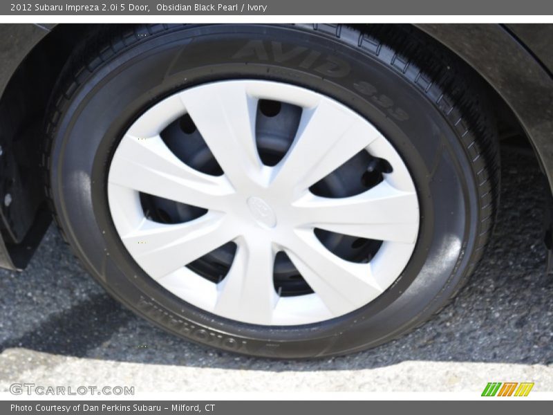 Obsidian Black Pearl / Ivory 2012 Subaru Impreza 2.0i 5 Door