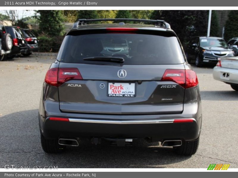 Grigio Metallic / Ebony 2011 Acura MDX Technology