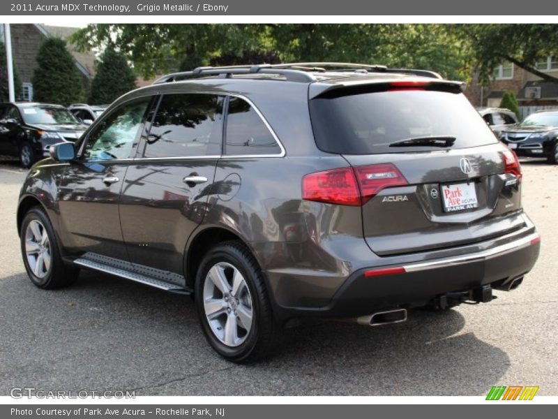 Grigio Metallic / Ebony 2011 Acura MDX Technology