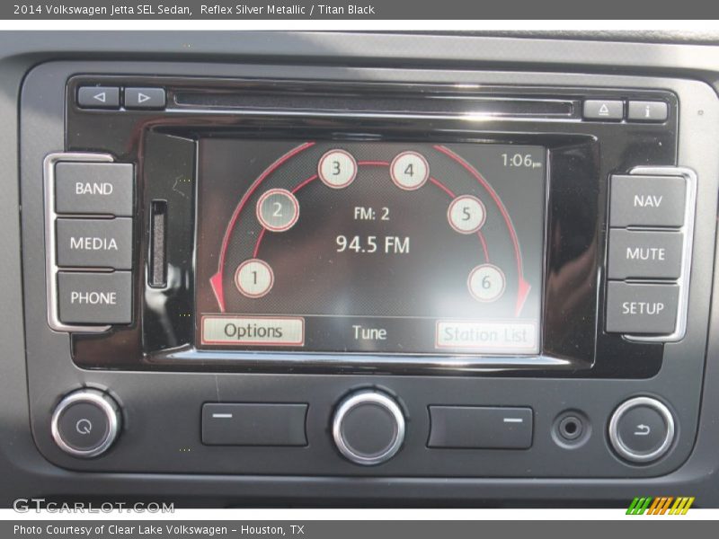 Reflex Silver Metallic / Titan Black 2014 Volkswagen Jetta SEL Sedan