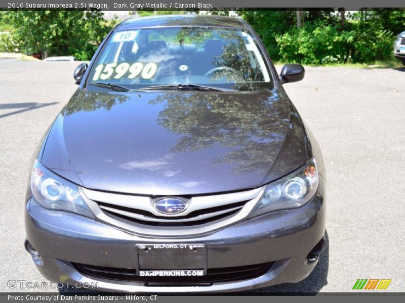 Dark Gray Metallic / Carbon Black 2010 Subaru Impreza 2.5i Wagon