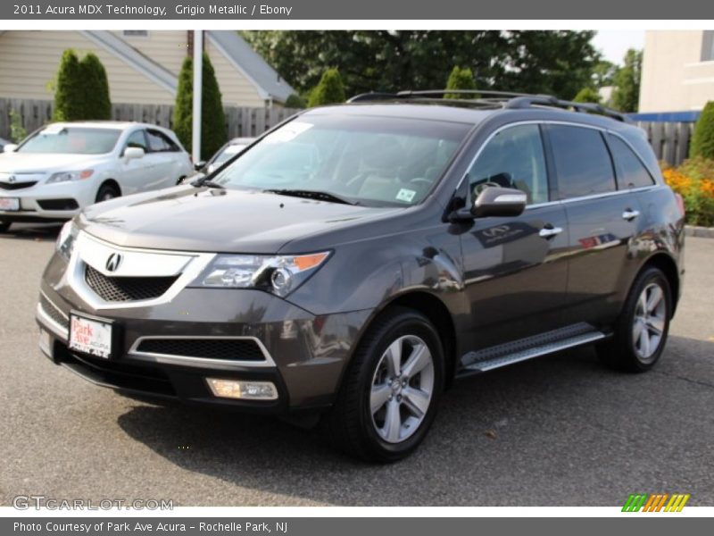 Grigio Metallic / Ebony 2011 Acura MDX Technology