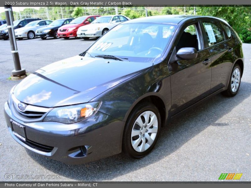 Dark Gray Metallic / Carbon Black 2010 Subaru Impreza 2.5i Wagon