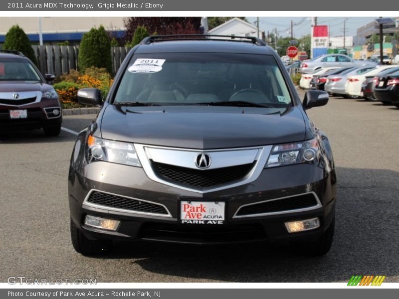Grigio Metallic / Ebony 2011 Acura MDX Technology
