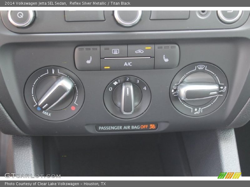 Reflex Silver Metallic / Titan Black 2014 Volkswagen Jetta SEL Sedan