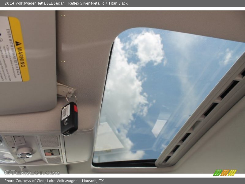 Reflex Silver Metallic / Titan Black 2014 Volkswagen Jetta SEL Sedan