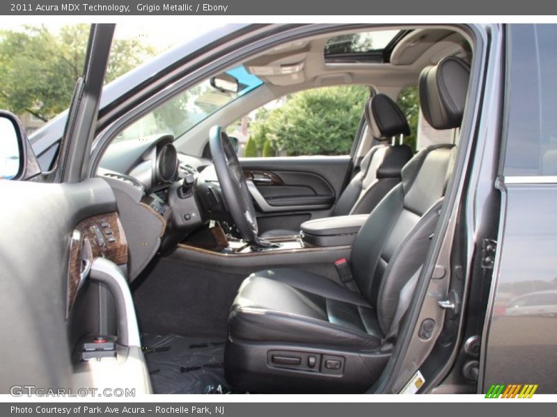 Grigio Metallic / Ebony 2011 Acura MDX Technology