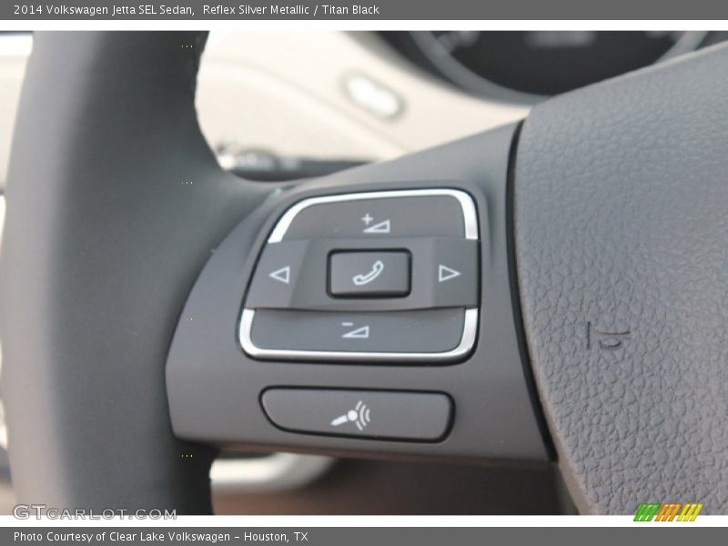 Reflex Silver Metallic / Titan Black 2014 Volkswagen Jetta SEL Sedan