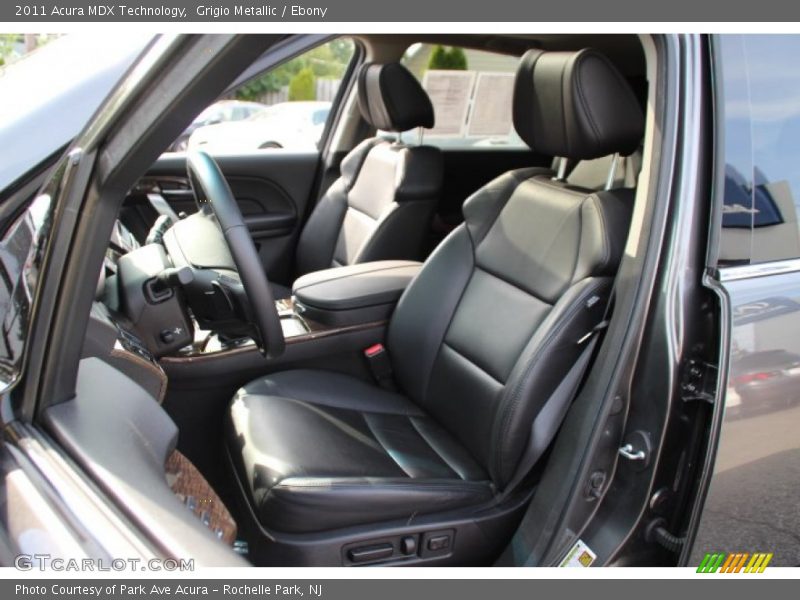 Grigio Metallic / Ebony 2011 Acura MDX Technology