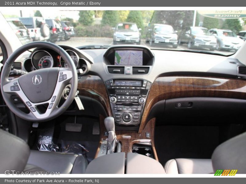 Grigio Metallic / Ebony 2011 Acura MDX Technology