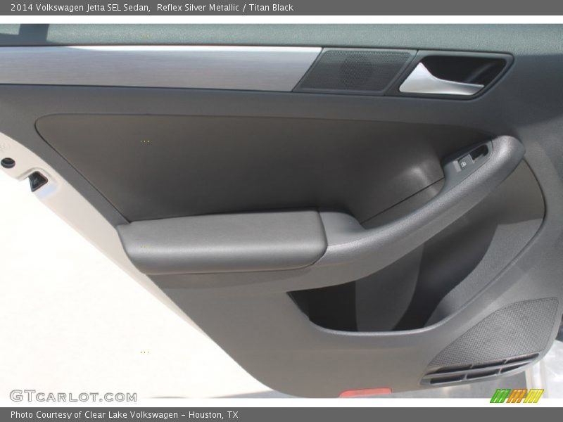 Reflex Silver Metallic / Titan Black 2014 Volkswagen Jetta SEL Sedan