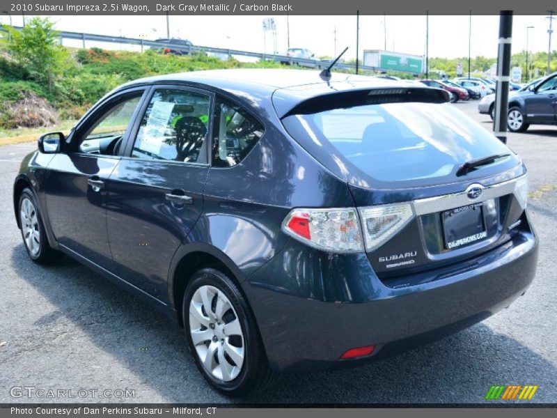 Dark Gray Metallic / Carbon Black 2010 Subaru Impreza 2.5i Wagon
